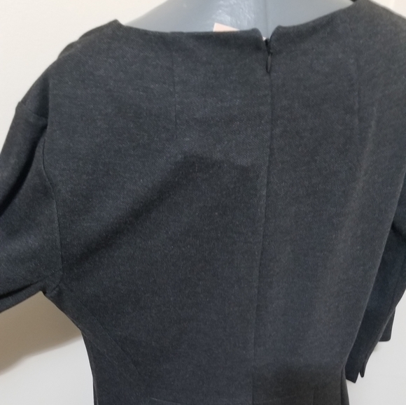 MM Lafleur Mona Dress Charcoal 16 - Picture 5 of 7